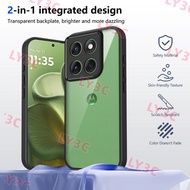 COD for Motorola Moto G86 G56 Case Luxury Acrylic Transparent Skin-friendly PC Cover for Motorola Mo