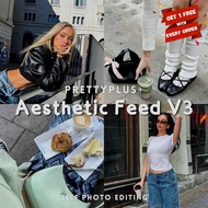 Aesthetic Feed V3 | Lightroom Preset Mobile IOS Android & PC Desktop | Random FREE 1 Preset