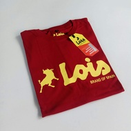 Baju Kaos Distro Pria Lois Marun M L XL XXL Model Terbaru