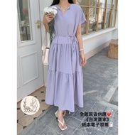 < zanna > 7,0002 Customized Style-Laced-Up Can Tie Not Texture Small V-Neck Chiffon Cake Long Wester