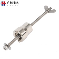 CHINK Hub Body Remover, Stainless Steel Card Slot 4mm Bike Hub Repair Tool, Durable Silver Hub Disas