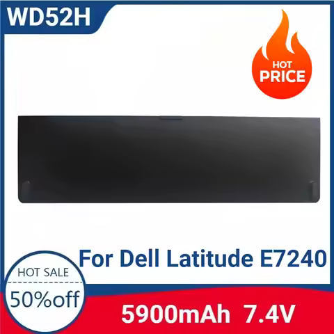 For WD52H E7240 5900mAh 7.4V High-quality Laptop Replaceable Battery FOR Dell Latitude E7240 E7250 S