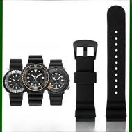 Seiko ใช้งานร่วมกับซิลิโคนเรซิ่น Divers Watch สายคล้อง 007 Sea Monster Sport Original สไตล์นูนอินเทอ