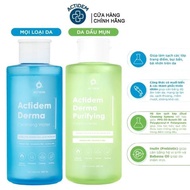 Actidem Nước Tẩy Trang Actidem Dành Cho Da Dầu Mụn Derma Cleansing Water 500ml