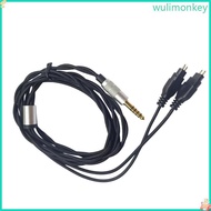 WU 4 4mm Headphone Cable for HD580 HD600 HD650 HD660S Heavy Duty PVC Sheath