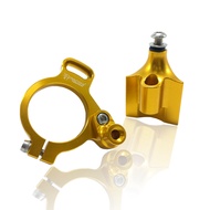 ขาจับกันสบัด ขาจับกันสะบัด YAMAHA YZF-R6 ใส่ได้กับกันสะบัด 75mm. แนวนอน ของแต่ง R6 ของแท้ แบรนด์ FAK