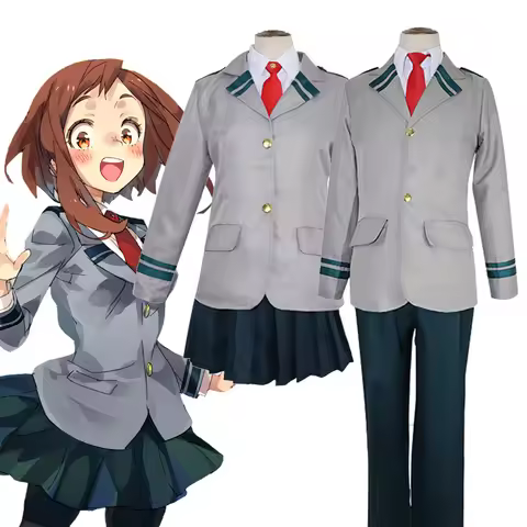 My Hero Academia OCHACO URARAKA Cosplay Costume Boku No Hero Academia YAOYOROZU MOMO Bakugou Katsuki