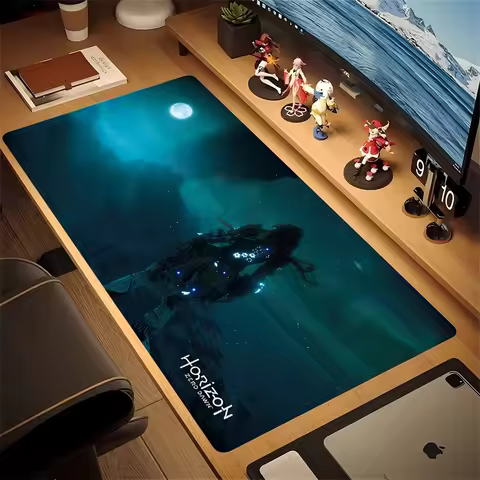 Mousepad Large Gaming Horizon Zero Dawn Forbidden West Mouse Pad LockEdge Thickened Computer Keyboar
