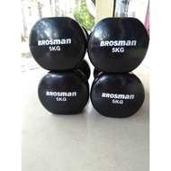 Brosman 5kg imported dumbbells