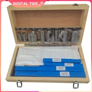 18pc HSS Metric Keyway Broach Cutter B C Push Type 4mm 5mm 6mm 8mm & 9pc Bushing Sleeve & 5pc Shim C