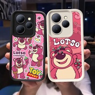 Q-12 Lotso Black white Case for Xiaomi Redmi Note 13R 14 POCO C65 12 13 13C 5G