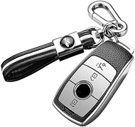 XQRYUB Car key cover,Fit For Mercedes Benz 2017 2018 E Serials E300 E200 E220 Maybach S320L S450 S350 Accessories