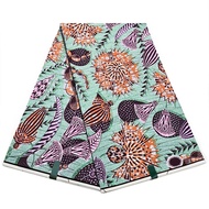 Grand Super 100% Cotton African Wax Fabric High Quality Wax Print Ankara Fabric For Sewing 6yards Wo