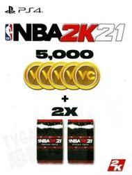 PS4 美國職業籃球賽 2021 NBA 2K21 首批特典序號【台中恐龍電玩】