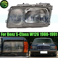 Halogen Front Bumper Head Light Head Lamp For Benz S-Class W126 1980-1991 Headlight Headlamp Front L