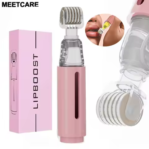 1/2/4/6pcs Derma Roller 0.2mm 105pcs Titanium Needle Lip BOOSTER Microneedle Dermaroller Face Massag