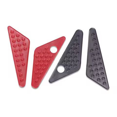 Motorcycle Accessories Front Foot Brackets Wing Triangle Glue Rubber Pad for Honda Hornet 250 Hornet