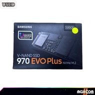 SSD (เอสเอสดี) M.2 SAMSUNG 970EVO PLUS 500GB สินค้ามือสอง มีประกันให้ มีทั้งมีกล่องและไม่มีกล่อง สินค้าพร้อมใช้งาน ⚡