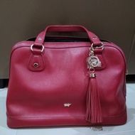 tas braun buffel merah original second