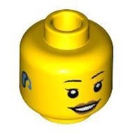 LEGO [3626cpb2696] 6311265 黃色 人偶 臉 Mini Head