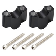 Handlebar Riser Spacers + 20mm Black For Honda CL250 CL300 CL500 CL 250 300 500 2023 2024