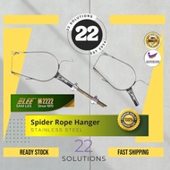 *SamLee* M2222 Stainless Steel Spider Rope Hanger