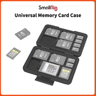SMALLRIG SD Holder Memory Holder Case 15 Slots, Water-Resistant for SD Card, Micro SD Card, CFexpres