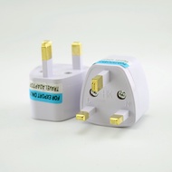 Socket Adaptor for Plug Safety Portable Standard 3 Pin Plug Travel Adapter