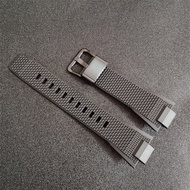 Waterproof Sport Resin Watchband Accessories for Casio Gshock GST-B400 Mens Green Ghost Strap Butter