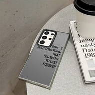 Minimalist English Fashion Upgraded Phone Case Suitable for Samsung S25ULTRA S23ULTRA S25 S24 S23 S2