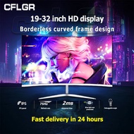 Monitor PC 27Inch Curved Monitor Gaming 75HZ Wiht 24Inch  VGA HDMI Lcd Monitor FHD 144HZ Display Scr