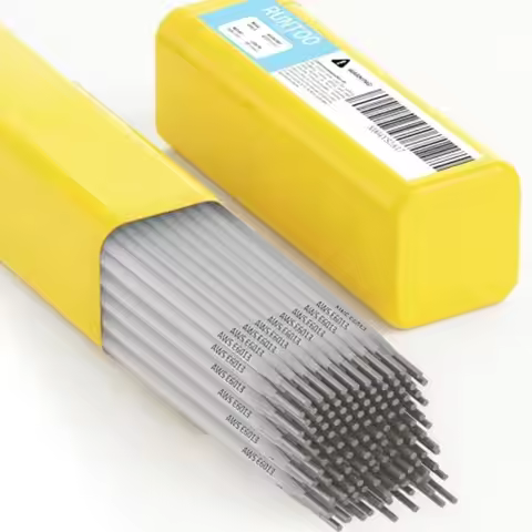 Runtoo E6013 Welding Rod 3/32″, 1lb Welding Rods Carbon Steel Welding Sticks Electrodes, ARC Welding