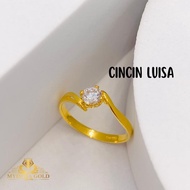 Mydora Luisa Stone Ring Gold 916/22k