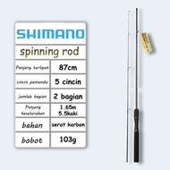 Shimano Rod Fishing Set Combo Reel Spinning Rod Joran Pancing 1 Set Reel Spinning BC Surf Reel Jiggi