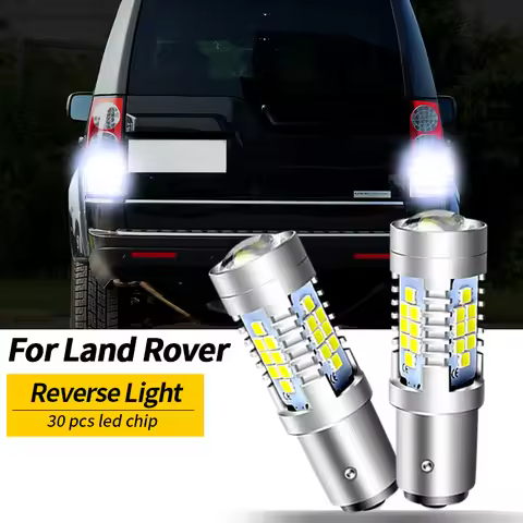 2pcs LED Reverse Light Bulb P21W BA15S for Land Rover Defender Discovery 2 3 4 LR2 LR3 LR4 Freelande