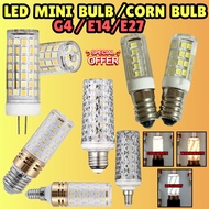Led Mini bulbs/ Corn bulb G4 9 E14 AC220v