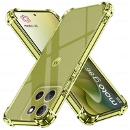 Clear Crystal Shockproof TPU Soft Case for Motorola Moto G86 G 86 Power G86Power 5G 86G Transparent 