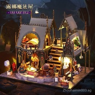 Harry Potter Series diy Handmade Cottage Assembled AEKYUNG Magic House Puzzle for Girls Girlfriends 