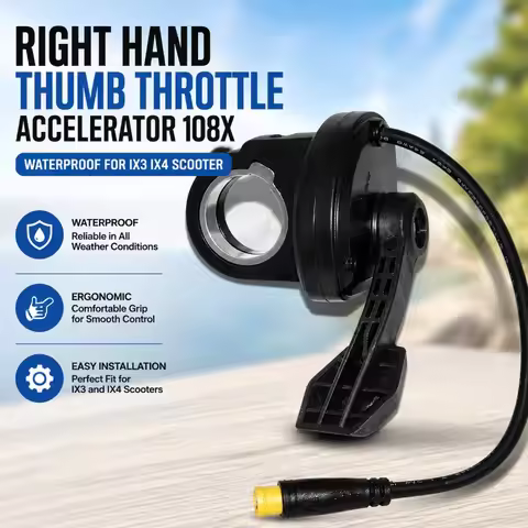 Thumb Accelerator Waterproof Throttle Right Finger Dial Speed Controller Fit IX3 IX4 108X Electric S