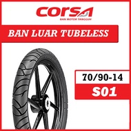 Tubeless Tire 70/90-14 S01 CORSA