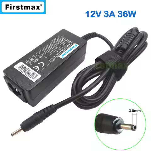 12V Power Supply 3A 36W Charger for Toshiba Excite Pro AT10LE-A-10H AT15PE-A32 ADP-36JH F PA5061U-1A
