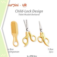 Complete cheap Baby equipment / [PB] Sakumini Baby Hair Cut Scissors Children's Hair Cutting Scissor