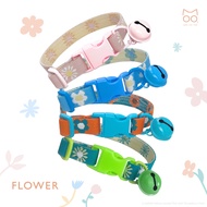 Elastic Safety Cat Collar Flower Model (Safe Hooked) Rantai Kucing Cat Collar Dog Collar Cat Harness