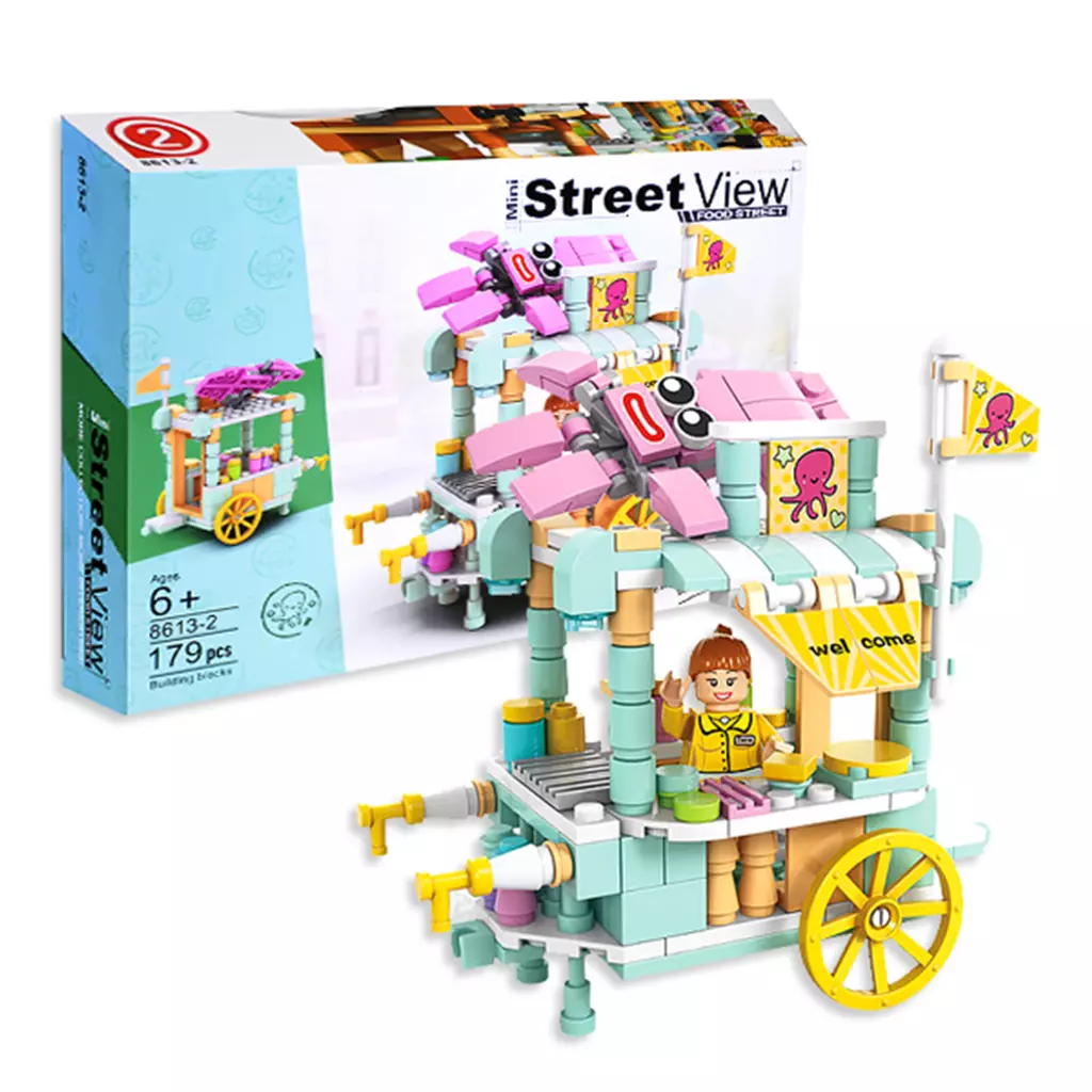 ตัวต่อ Food Street 8613-2 No.8613