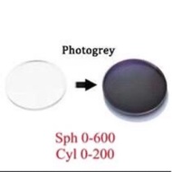 1.56 len index Photogrey Uv400