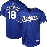Yoshinobu Yamamoto Los Angeles Dodgers MLB Kids 4-7 Blue Alternate Player Jersey