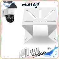MURRAY Corner Mount, White Metal Outdoor Wall Bracket,  Wall-mounted Camera Support for S340 Eufy/PT