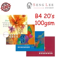 Campap B4 Drawing Block 100gsm 20's