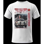 LUCKY RALLY MALAYSIA 1987 // PREMIUM COTTON WHITE TSHIRT