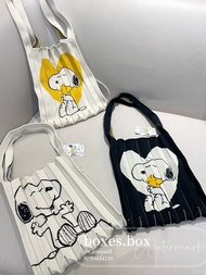 Real&new 🇯🇵 Joseph and Stacey X Snoopy 聯名側網袋 Tote Bag 香港現貨/順豐配送